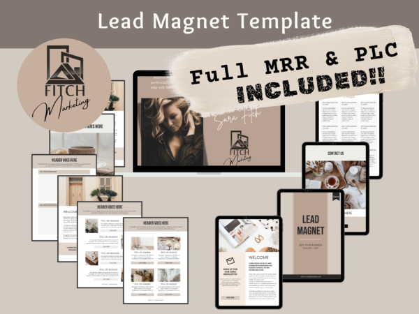 Lead Magnet Template with MRR & PLR | Done-for-You Guide - Image 2