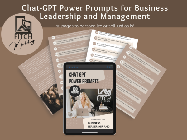 AI-Powered ChatGPT Prompts for Leadership & Management Growth