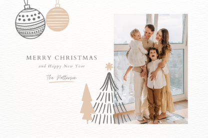 Photo Christmas Cards template bundle - Image 4