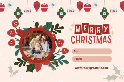 Photo Christmas Cards template bundle - Image 7