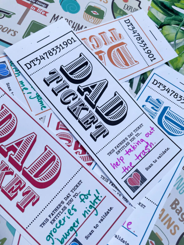 Father’s Day Coupon Packet – Instant Digital Download for Kids to Gift Dad - Image 3