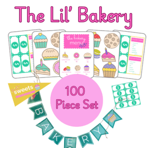 Little Bakery Play Printable Set – Instant Download for Kids