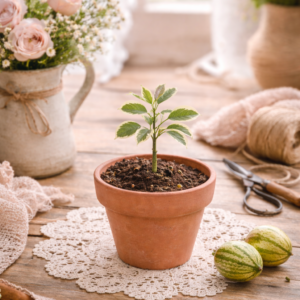 Baby Pink Variegated Lemon Tree | Mount Pleasant