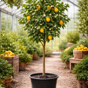 Jumbo Meyer Lemon Tree Fruiting this season