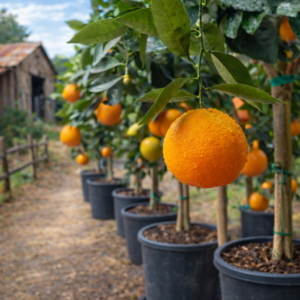 Navel Orange Trees for Sale – 3–4 ft Fruiting Tree