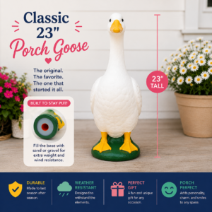 Classic 23" Porch Goose