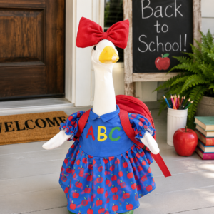 ABC Back to School Porch Goose Outfit Set 🎒🍎