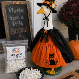 Baby Geese™ Mini Plastic Geese | Set of 50